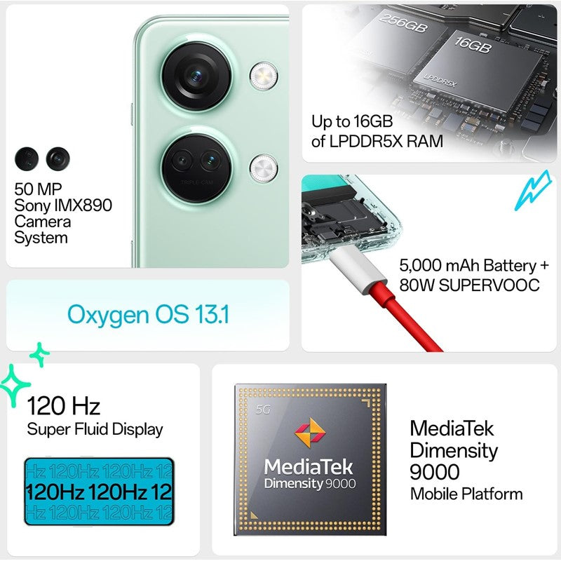 OnePlus Nord 3 5G, 6.74 OnePlus Nord 3 5G, 6.74